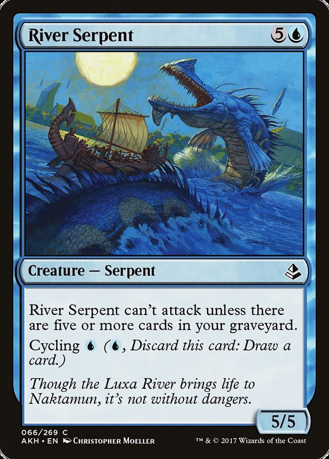 River Serpent [Amonkhet] | Shuffle n Cut Hobbies & Games