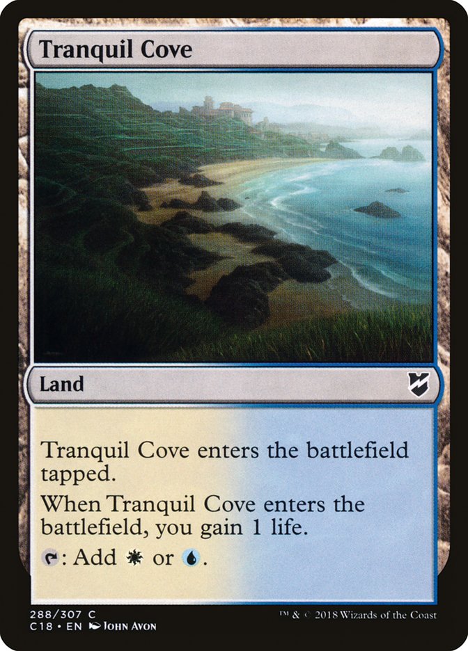 Tranquil Cove [Commander 2018] | Shuffle n Cut Hobbies & Games