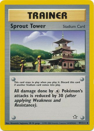 Sprout Tower (97/111) [Neo Genesis Unlimited] | Shuffle n Cut Hobbies & Games