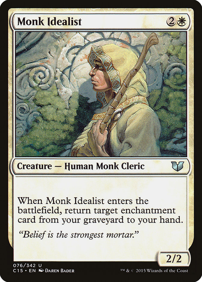 Monk Idealist [Commander 2015] | Shuffle n Cut Hobbies & Games