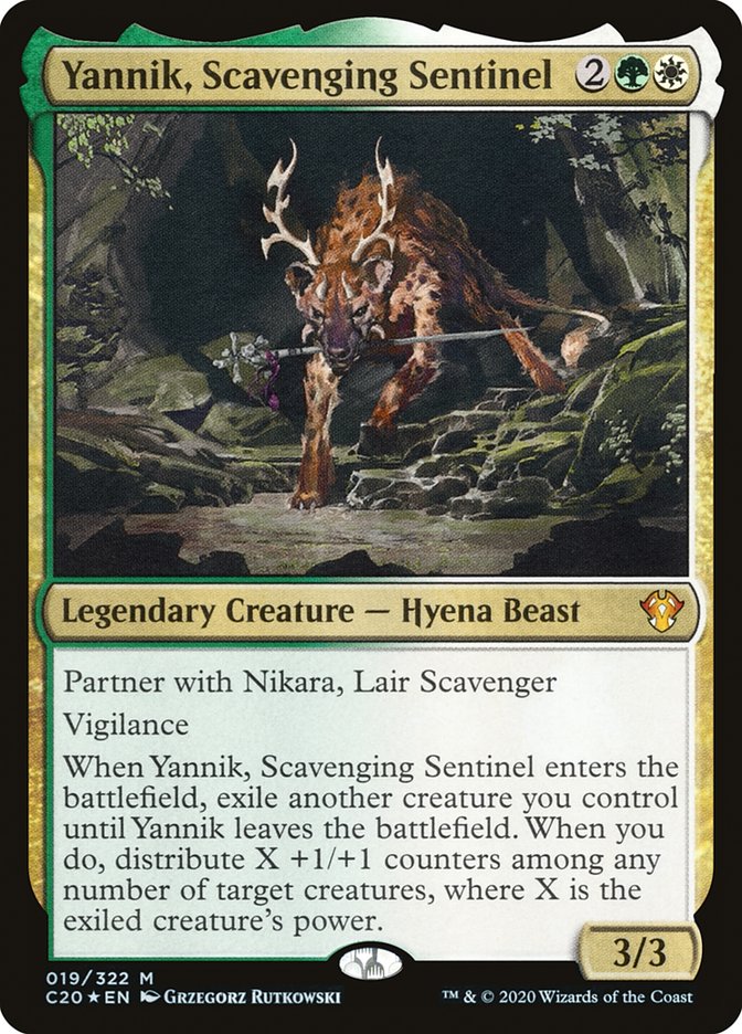 Yannik, Scavenging Sentinel [Commander 2020] | Shuffle n Cut Hobbies & Games