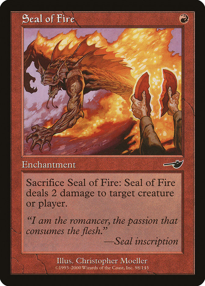 Seal of Fire [Nemesis] | Shuffle n Cut Hobbies & Games