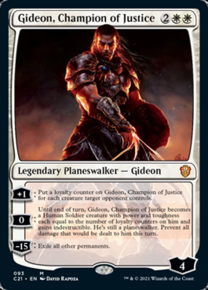 Gideon, Champion of Justice [Commander 2021] | Shuffle n Cut Hobbies & Games