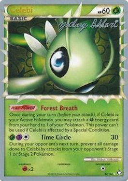 Celebi (92/102) (CMT - Zachary Bokhari) [World Championships 2012] | Shuffle n Cut Hobbies & Games