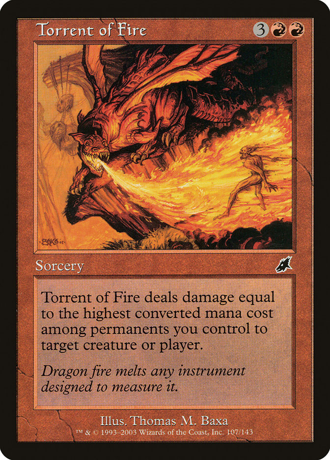 Torrent of Fire [Scourge] | Shuffle n Cut Hobbies & Games