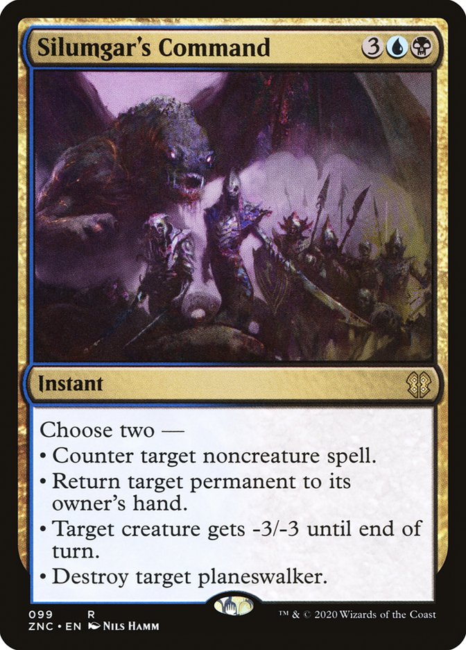Silumgar's Command [Zendikar Rising Commander] | Shuffle n Cut Hobbies & Games