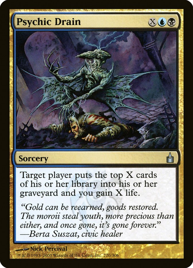Psychic Drain [Ravnica: City of Guilds] | Shuffle n Cut Hobbies & Games