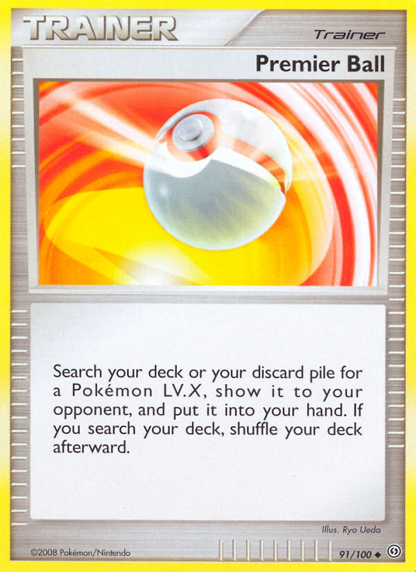 Premier Ball (91/100) [Diamond & Pearl: Stormfront] | Shuffle n Cut Hobbies & Games