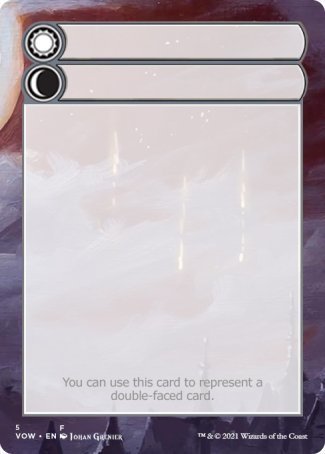 Helper Card (5/9) [Innistrad: Crimson Vow Tokens] | Shuffle n Cut Hobbies & Games