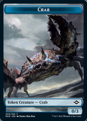 Crab // Food (18) Double-Sided Token [Modern Horizons 2 Tokens] | Shuffle n Cut Hobbies & Games