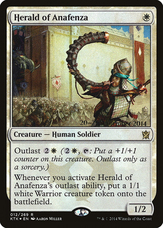 Herald of Anafenza [Khans of Tarkir Prerelease Promos] | Shuffle n Cut Hobbies & Games
