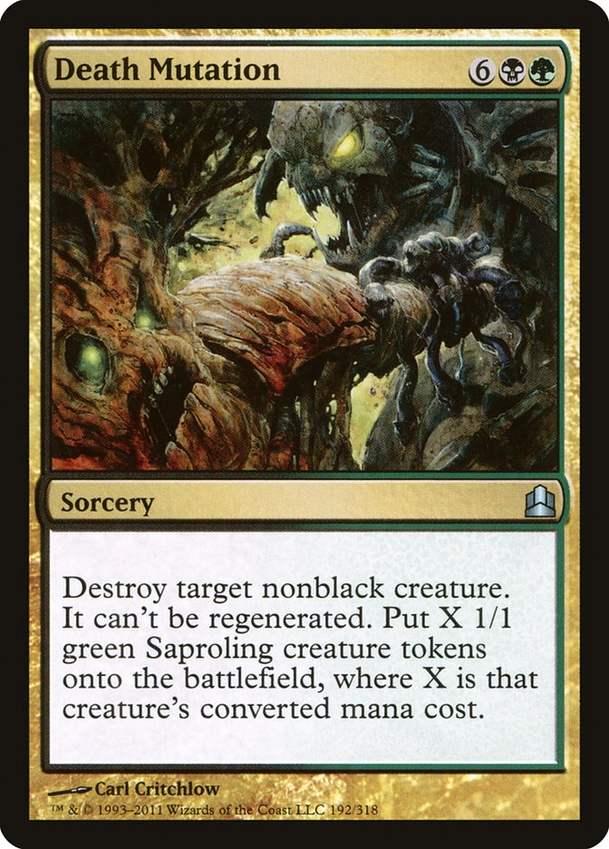 Death Mutation [Commander 2011] | Shuffle n Cut Hobbies & Games