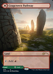 Cragcrown Pathway // Timbercrown Pathway (Borderless) [Secret Lair: Ultimate Edition 2] | Shuffle n Cut Hobbies & Games