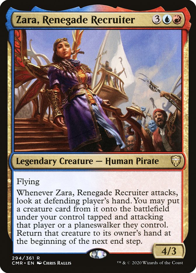 Zara, Renegade Recruiter [Commander Legends] | Shuffle n Cut Hobbies & Games