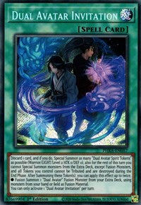 Dual Avatar Invitation [PHRA-EN057] Secret Rare | Shuffle n Cut Hobbies & Games