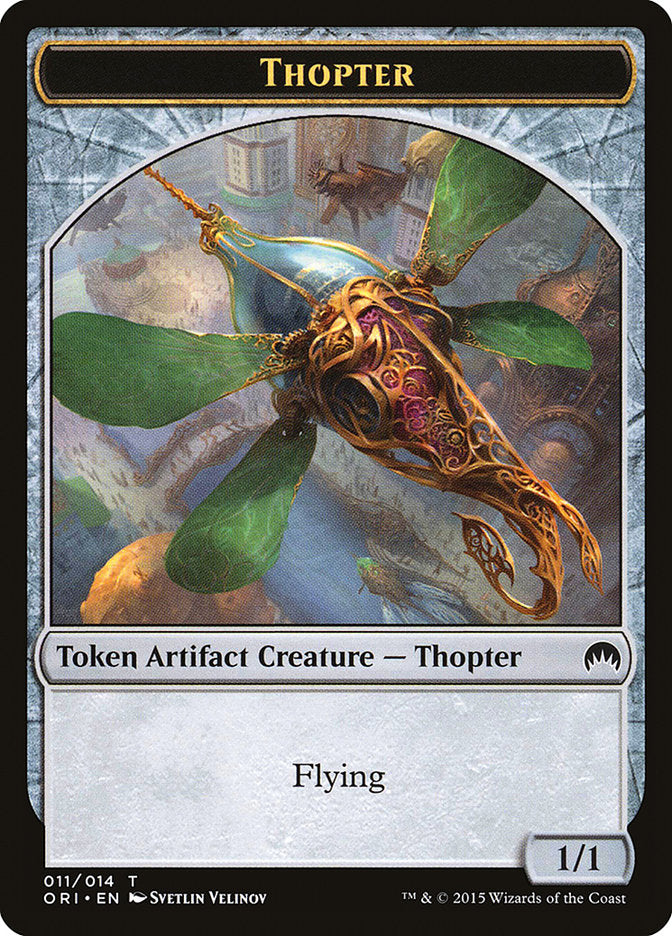 Thopter Token (011/014) [Magic Origins Tokens] | Shuffle n Cut Hobbies & Games