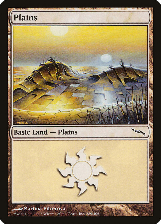 Plains (289) [Mirrodin] | Shuffle n Cut Hobbies & Games
