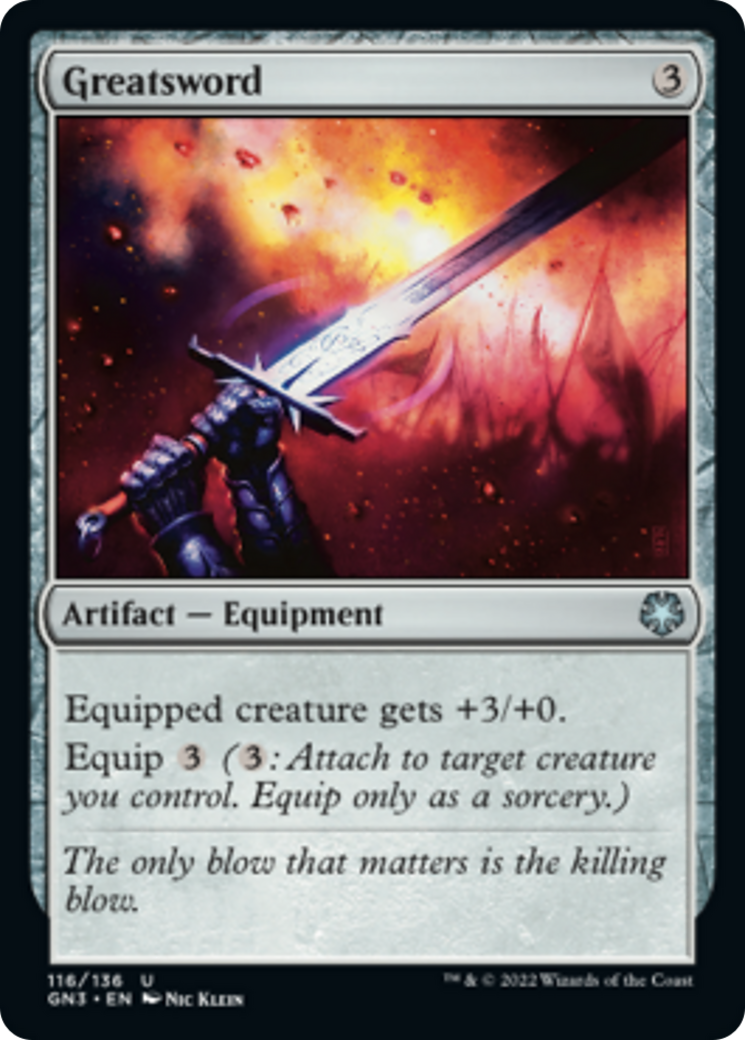 Greatsword [Game Night: Free-for-All] | Shuffle n Cut Hobbies & Games