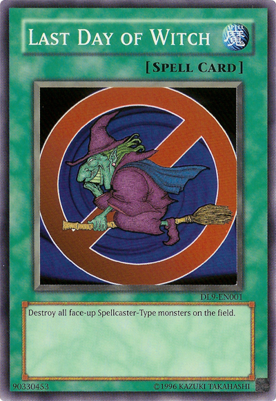Last Day of Witch [DL9-EN001] Super Rare | Shuffle n Cut Hobbies & Games