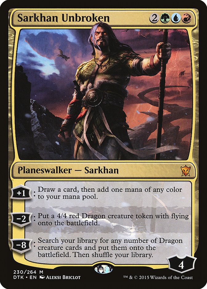 Sarkhan Unbroken [Dragons of Tarkir] | Shuffle n Cut Hobbies & Games