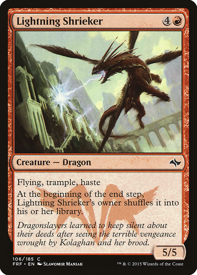 Lightning Shrieker [Fate Reforged] | Shuffle n Cut Hobbies & Games