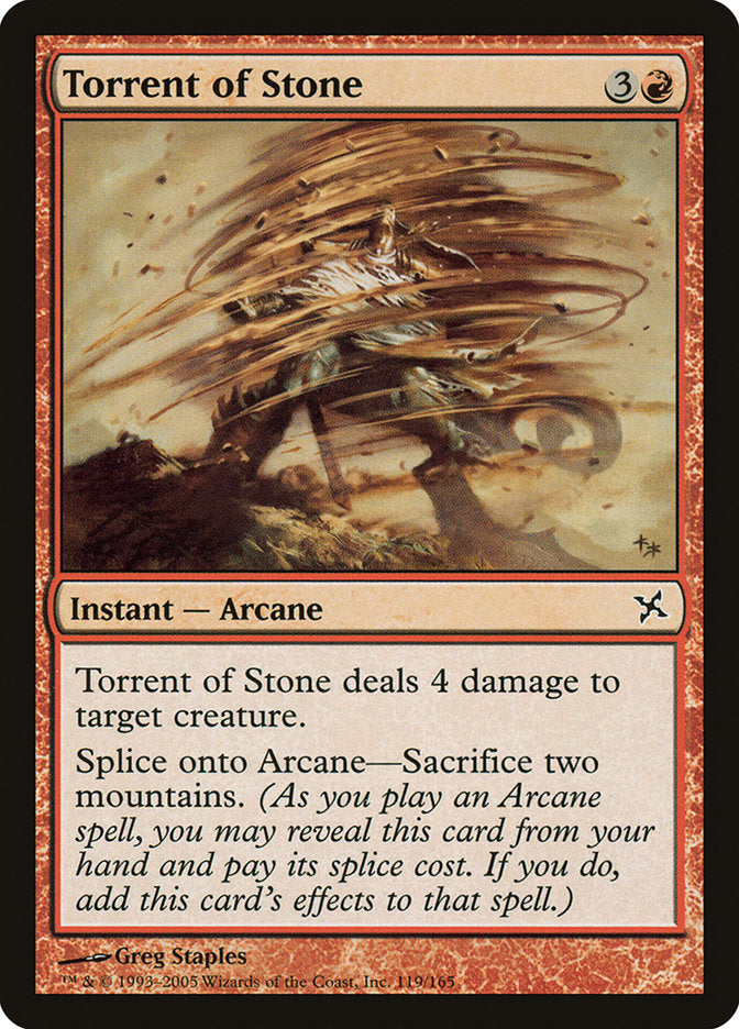 Torrent of Stone [Betrayers of Kamigawa] | Shuffle n Cut Hobbies & Games