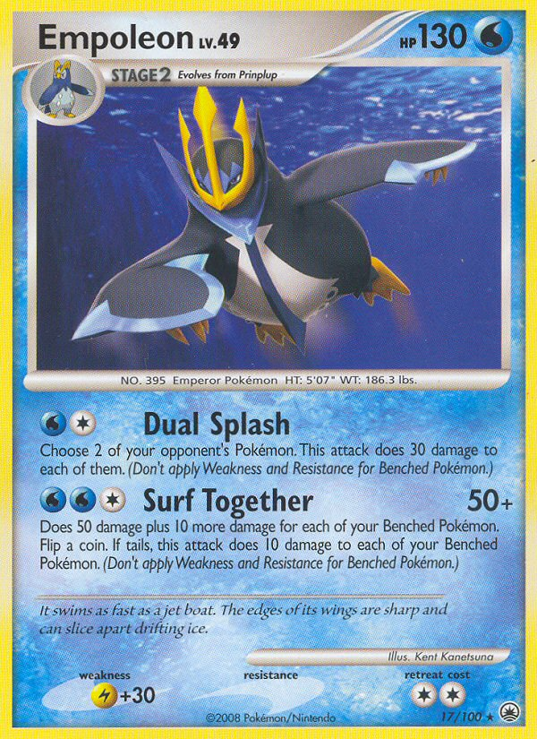 Empoleon (17/100) [Diamond & Pearl: Majestic Dawn] | Shuffle n Cut Hobbies & Games