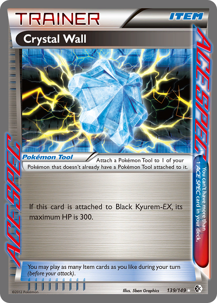 Crystal Wall (139/149) [Black & White: Boundaries Crossed] | Shuffle n Cut Hobbies & Games