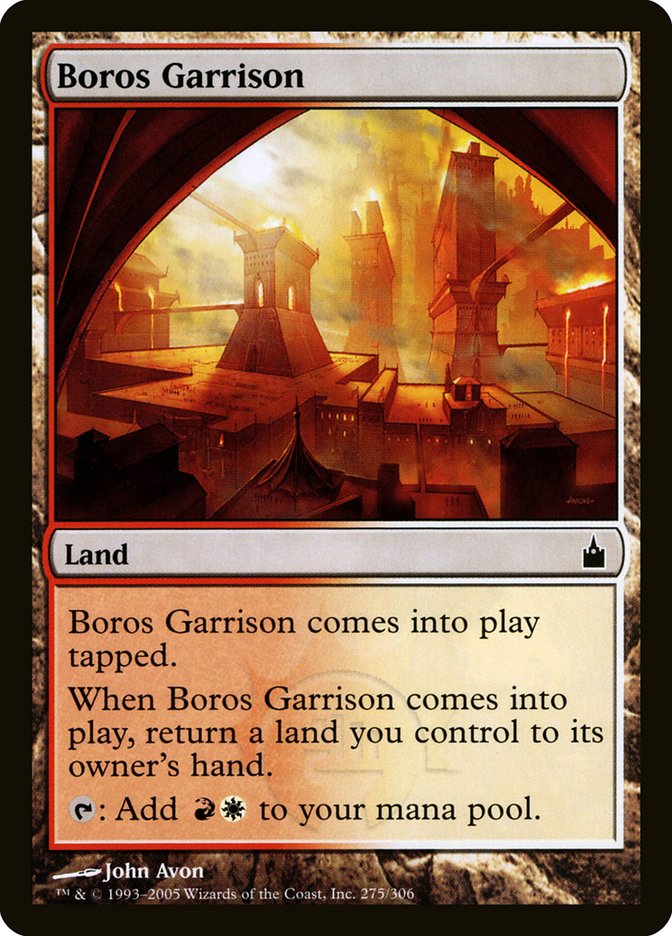 Boros Garrison [Ravnica: City of Guilds] | Shuffle n Cut Hobbies & Games