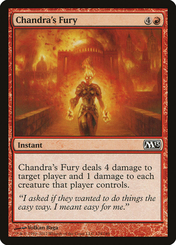 Chandra's Fury [Magic 2013] | Shuffle n Cut Hobbies & Games