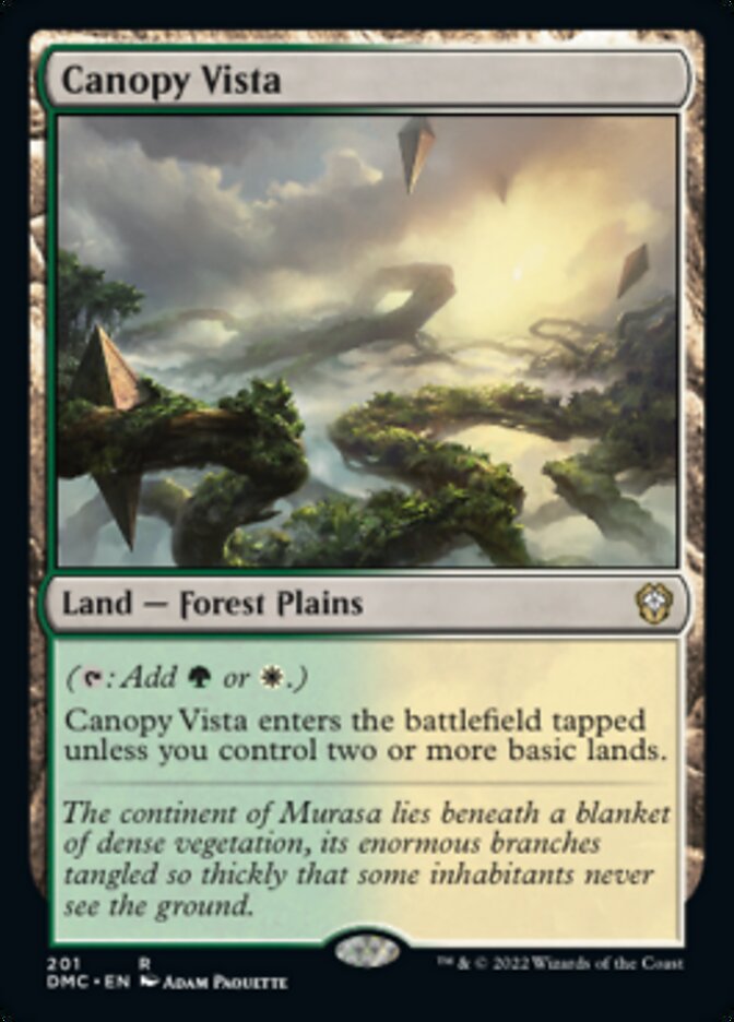 Canopy Vista [Dominaria United Commander] | Shuffle n Cut Hobbies & Games