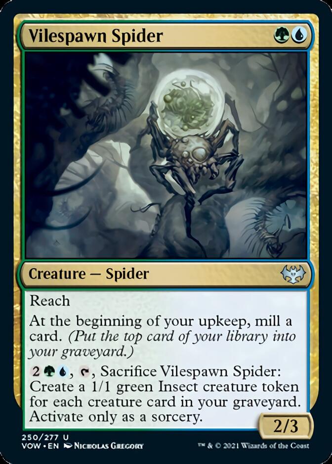 Vilespawn Spider [Innistrad: Crimson Vow] | Shuffle n Cut Hobbies & Games