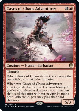 Caves of Chaos Adventurer [Commander Legends: Battle for Baldur's Gate] | Shuffle n Cut Hobbies & Games