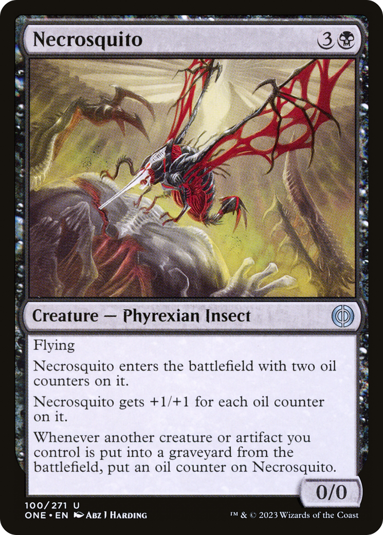 Necrosquito [Phyrexia: All Will Be One] | Shuffle n Cut Hobbies & Games