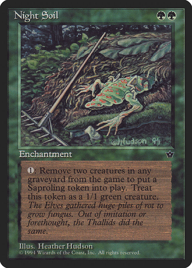 Night Soil (Heather Hudson) [Fallen Empires] | Shuffle n Cut Hobbies & Games