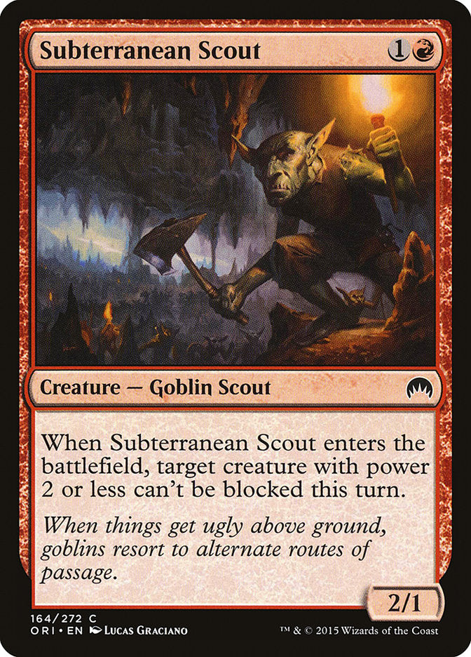 Subterranean Scout [Magic Origins] | Shuffle n Cut Hobbies & Games