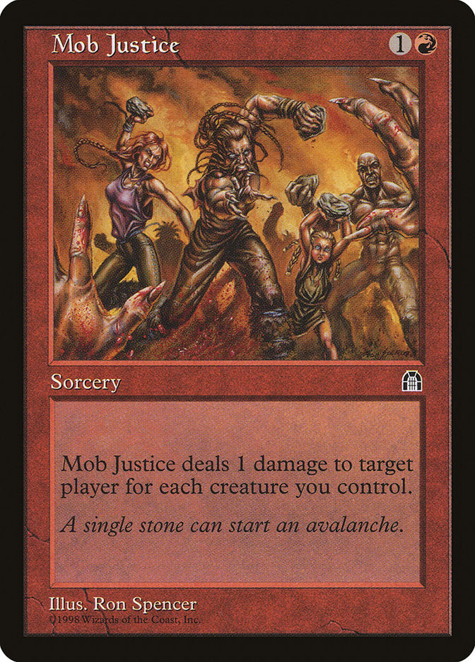 Mob Justice [Stronghold] | Shuffle n Cut Hobbies & Games