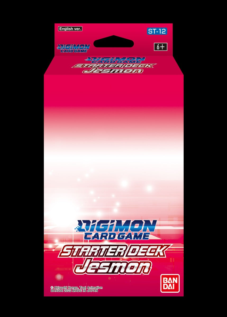 Digimon Card Game Starter Deck Display Jesmon (ST12) | Shuffle n Cut Hobbies & Games