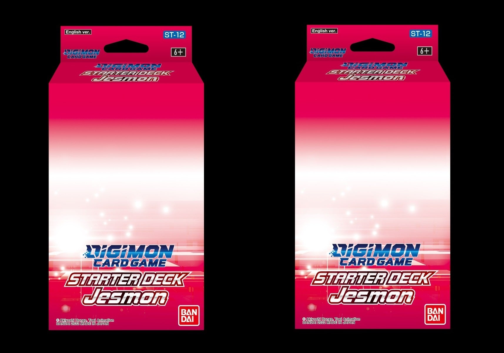 Digimon Card Game Starter Deck Display Jesmon (ST12) x 2 | Shuffle n Cut Hobbies & Games