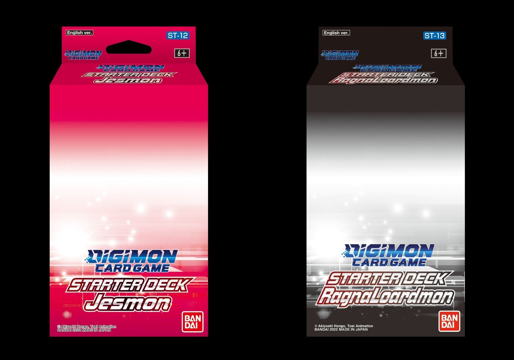 Digimon Card Game Starter Deck Display (ST12/ST13) x 2 | Shuffle n Cut Hobbies & Games
