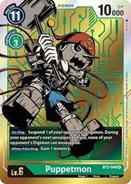BT2-049: Puppetmon Alternate Art | Shuffle n Cut Hobbies & Games