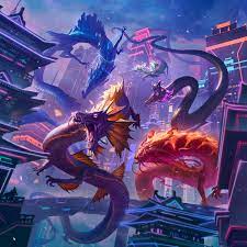 Instant Collection:  [MAGIC KAMIGAWA NEON DYNASTY: Art Series] (Non-Stamped Signature Partial)