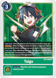 BT2-088: Taiga | Shuffle n Cut Hobbies & Games