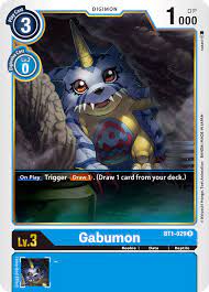 BT1-029: Gabumon | Shuffle n Cut Hobbies & Games