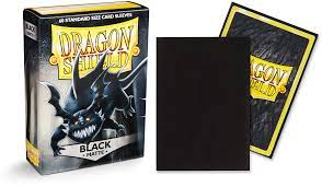 Dragonshield Yugioh Sleeves (60) Black Matte | Shuffle n Cut Hobbies & Games