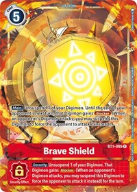Brave Shield (Alternate Art) | Shuffle n Cut Hobbies & Games