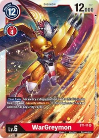 WarGreymon (ST1-11) | Shuffle n Cut Hobbies & Games