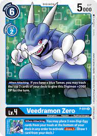 P-011: Veedramon Zero | Shuffle n Cut Hobbies & Games