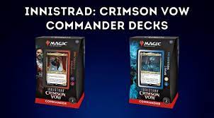 Magic Innistrad Crimson Vow Commander Deck - Dual Bundle | Shuffle n Cut Hobbies & Games