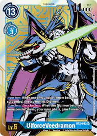 BT2-032: UlforceVeedramon Alternate Art | Shuffle n Cut Hobbies & Games